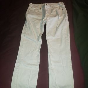 Levis 511 white jeans 33-30